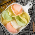 low price corn material 170g 175g 227g prawn crackers 5 mixed colors Snack colored prawn chip prawn cracker